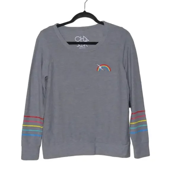 Chaser Rainbow Bolt Cozy Pullover - Size S - NWT - Picture 1 of 11